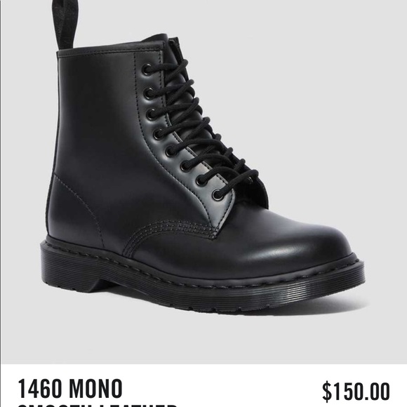 mono smooth dr martens
